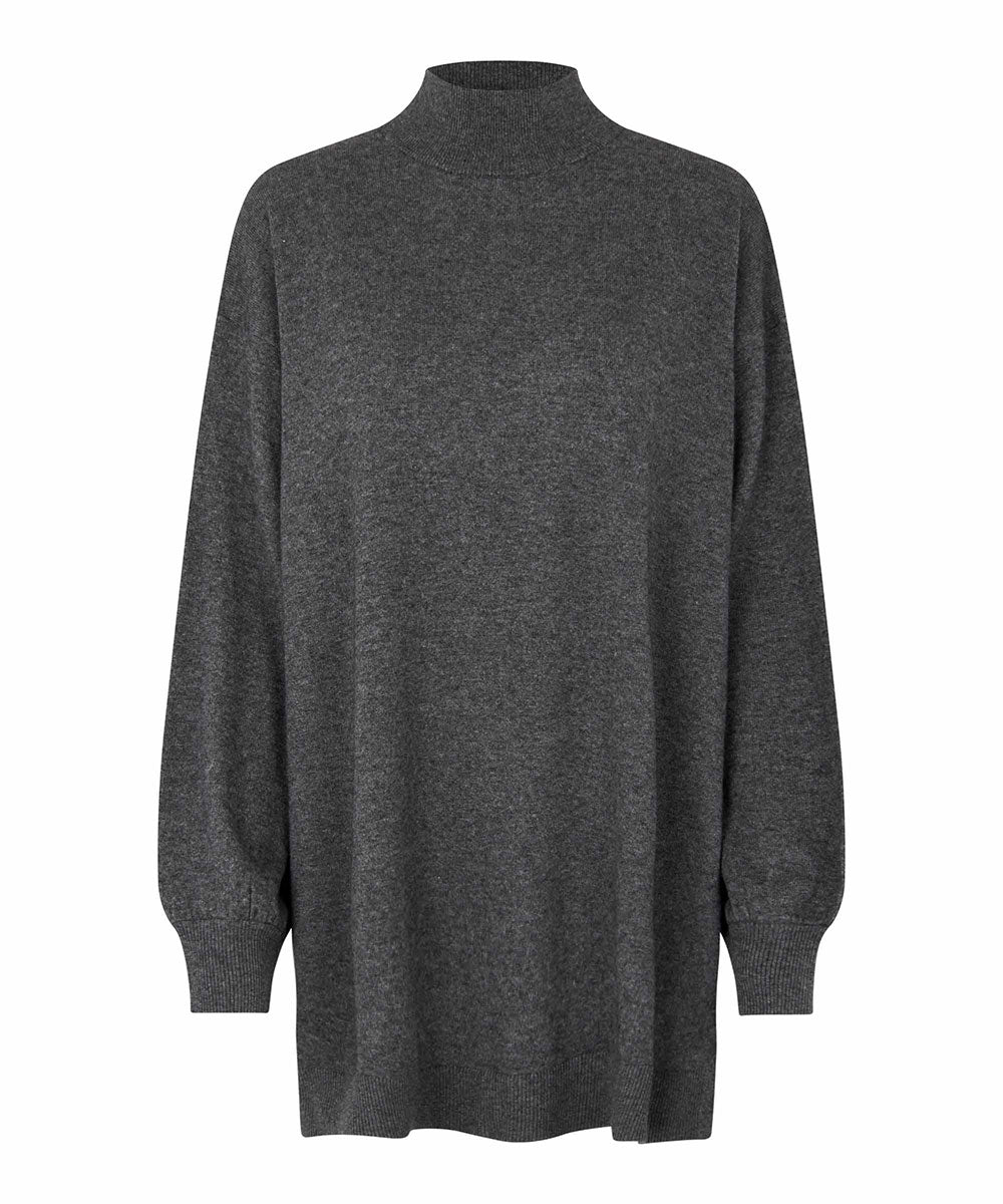 Women's gray mock clearance turtleneck