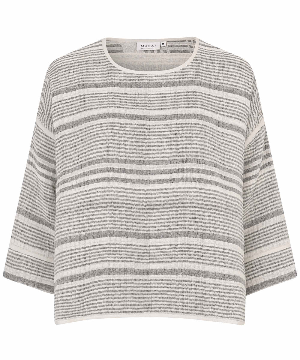 two faced top white/AKIKOAOKI トップス
