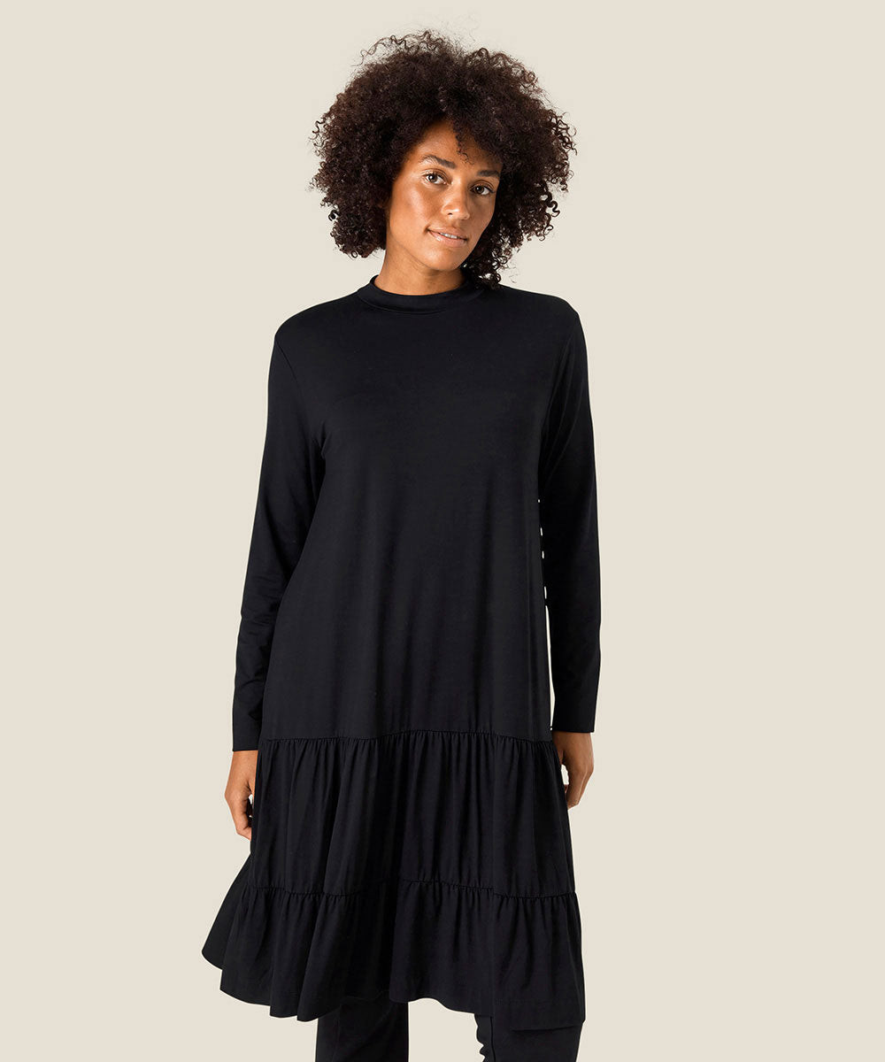 Solid smock dress hotsell