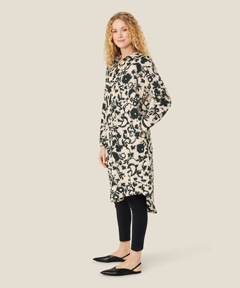 Neva Long Sleeve Knee-Length Dress | Masai Copenhagen