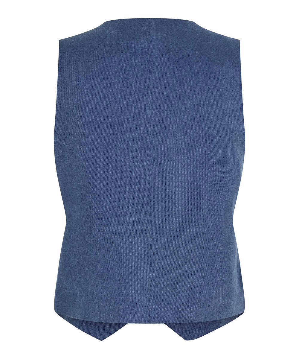 トップス old joe WARM UP VEST Performance Heathered Full Zip Fleece Vest - Bobby Jones