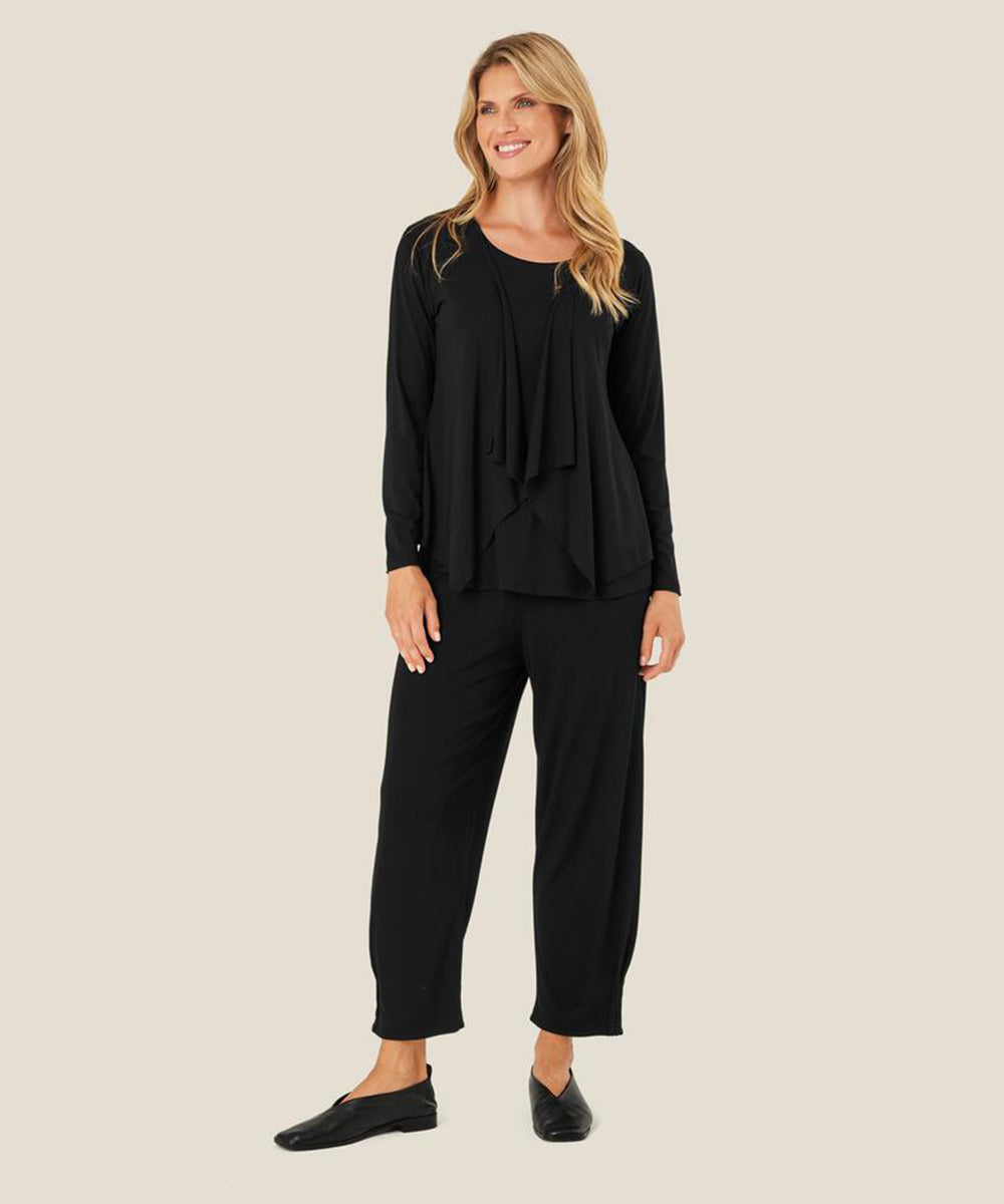 Itally Cardigan Lightweight Black Cardigan Masai Copenhagen