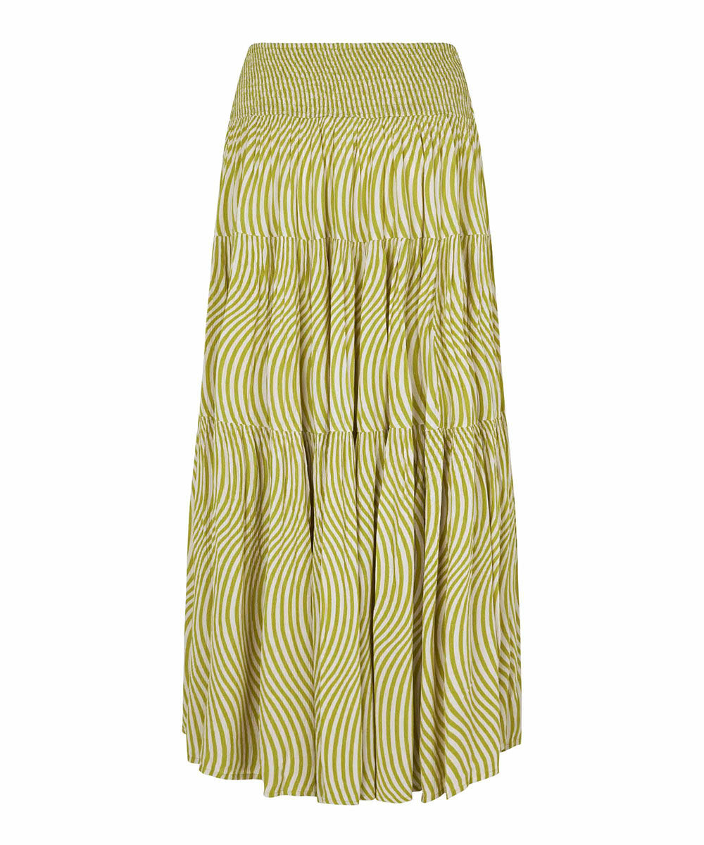Sable Tiered Maxi Skirt